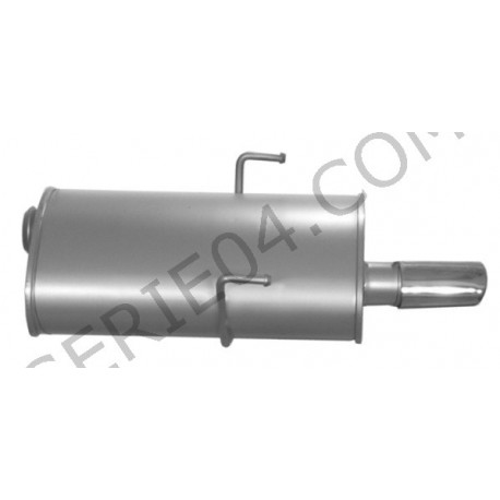 silencieux d'échappement arrière