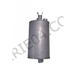 middle exhaust silencer