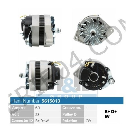 alternatore scambio standard 24 volt