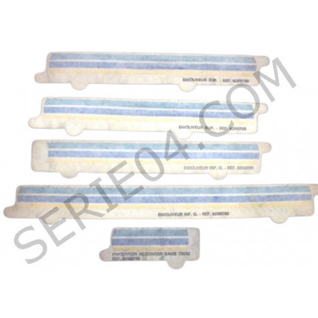 ensemble de bandes autocollantes