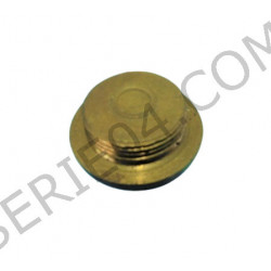 Brass timing cover plug