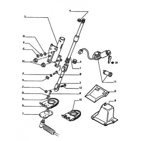 antivol de direction