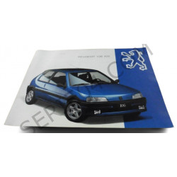 catalogue de présentation 106 XSi 1993