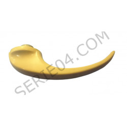 Beige interior door handle