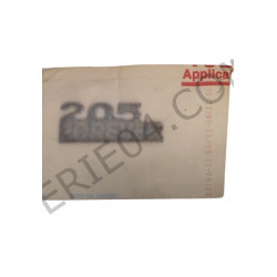 monogramme "205 Forever"