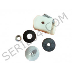 Window lock and plastic guide