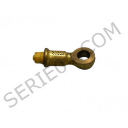 Conector de latón para manguera de freno en la pinza