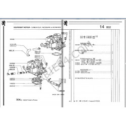 Solex carburateurbasis met enkel lichaam