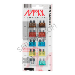 pouch of 6 mini fuses