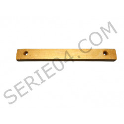 threaded plate for rear suspension blade mounting