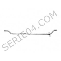 Rear exhaust outlet pipe