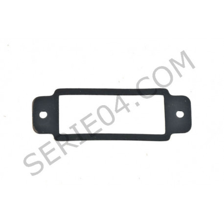 Rear license plate light seal