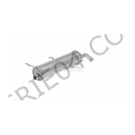 rear exhaust muffler