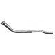 Front exhaust pipe