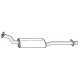 Intermediate exhaust pipe