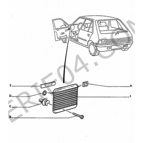 grille de haut parleur
