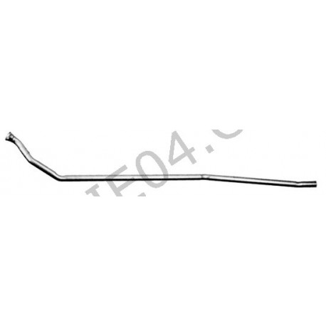 tuyau d'échappement avant