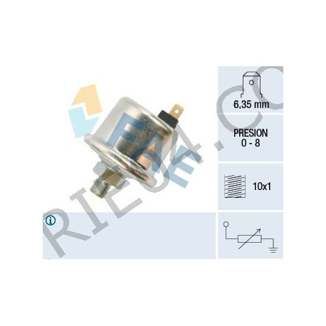 Oil pressure sending unit