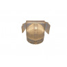 transparent police plate light