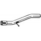 Rear exhaust silencer