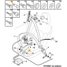 vis de ceinture de sécurité 7/16"20 LONG 47