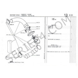 Durite supérieur