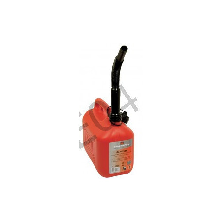 Kunststof jerrycan van 5 liter