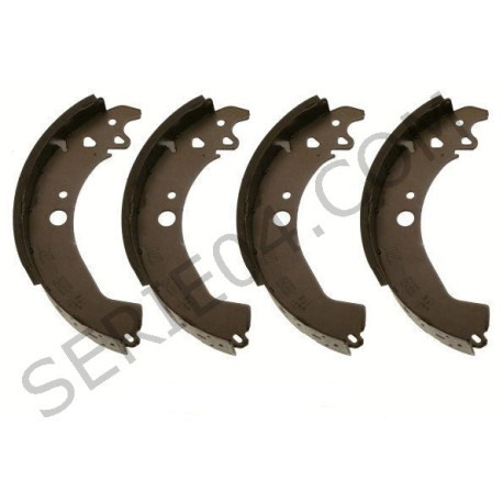 Set van 4 remschoenen