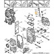 ressort de piston de décharge