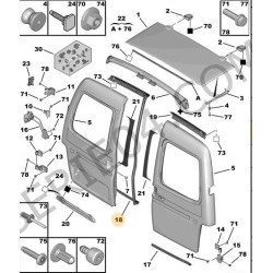lower trunk seal