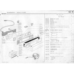 Jaeger Tachometerglas