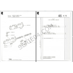 Kit de réparation de maître cylindre Ø19