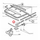 lot de 2 patins de toit ouvrant