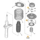 kit de tête d'amortisseur avant