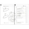 rétroviseur ext G plastique noir