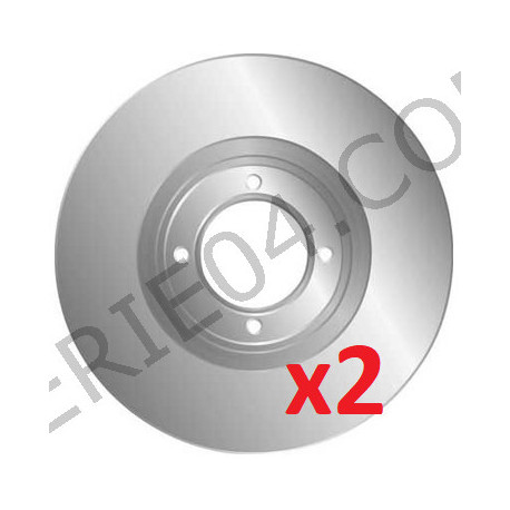 paire de disques de frein avant