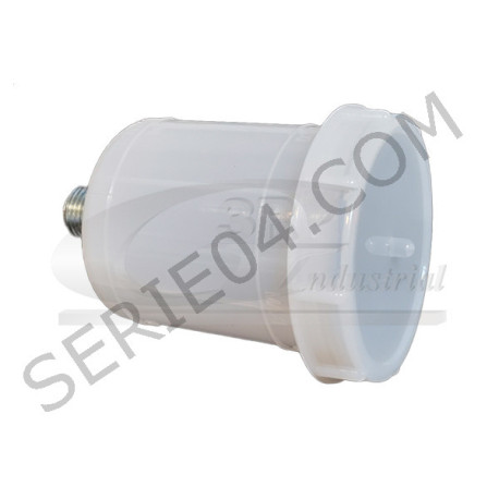 Brake fluid reservoir glass
