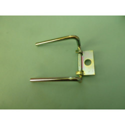 pin rear brake pad