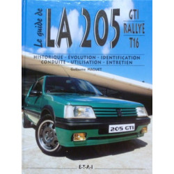 Livre : le guide de la 205 GTI,Rallye,T16