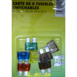 pochette de 8 fusibles