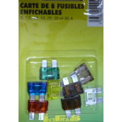 pouch of 8 fuses