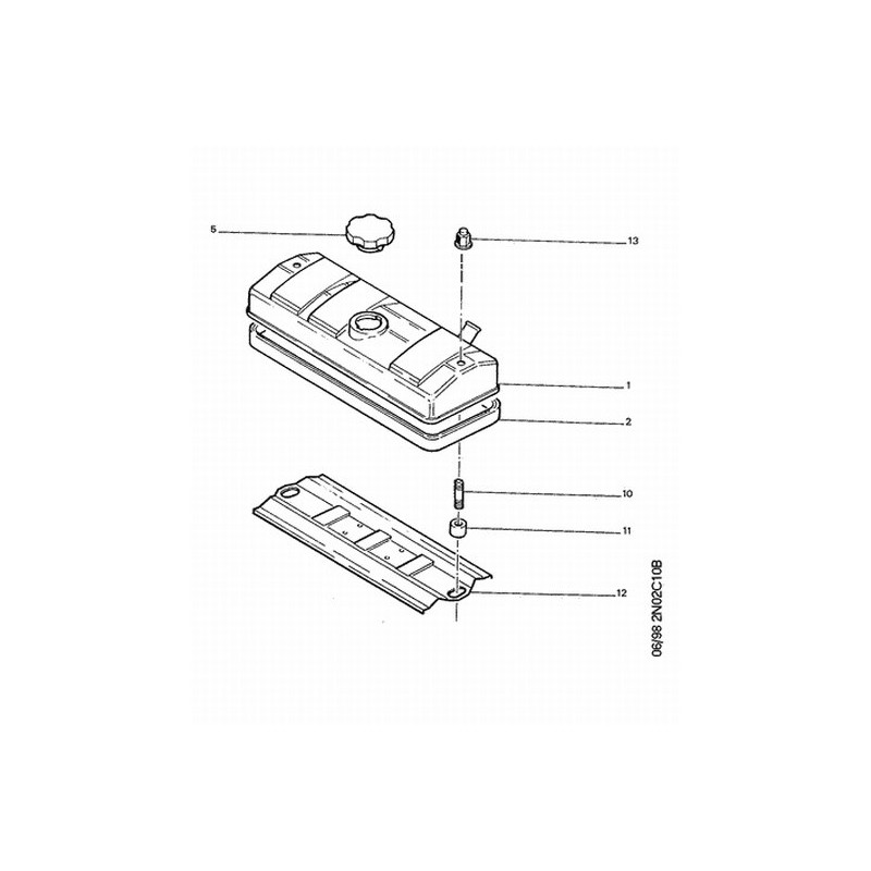 Joint cache culbuteur Citroen : Ax, Berlingo, C15, C2, C3, Saxo, Xsara, Zx,  Peugeot : 106, 205, 206, 207, 306, 309