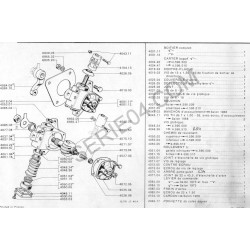 steering roller carrier shaft