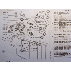 water housing cover gasket