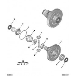 13mm diameter pinion shaft