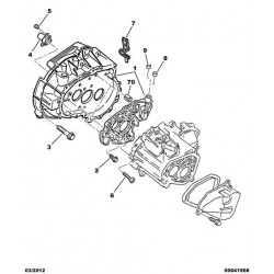 gearshift control bar bearing