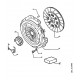 Disque d'embrayage ech-sdt