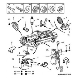 tope de sensor de pedal