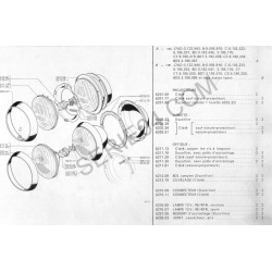 headlamp housing