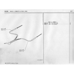 cavo del freno a mano